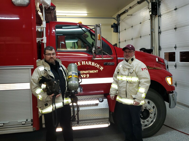 little harbour and pictou landing fire truck